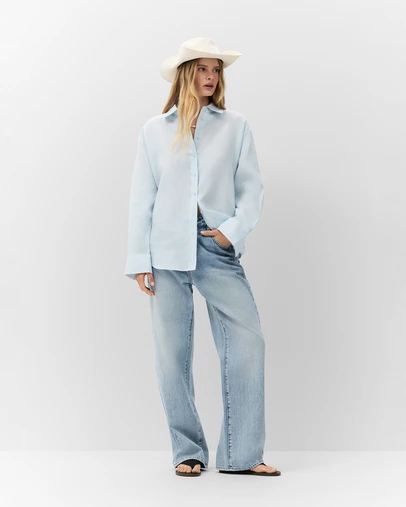 UNISON - The Classic Oversized Linen Shirt