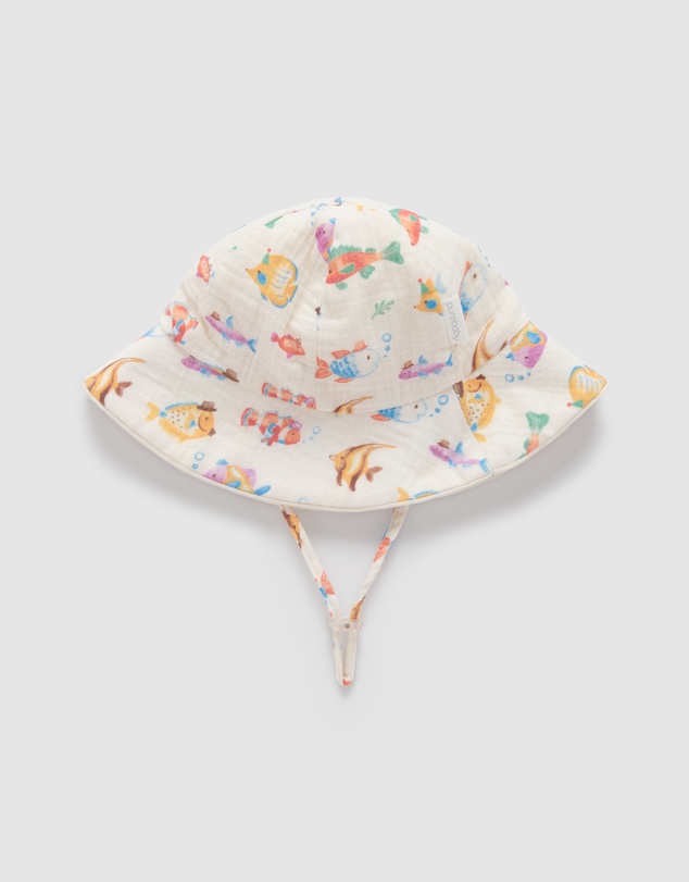 Purebaby - Fancy Fish Hat -Kids-Babies
