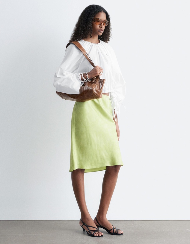 & Other Stories - Sculptural Drawstring Blouse