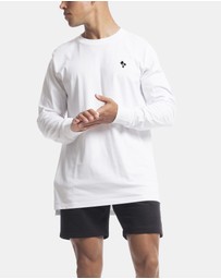Vacancy Co - Palm Embroidery Long Sleeve Tee