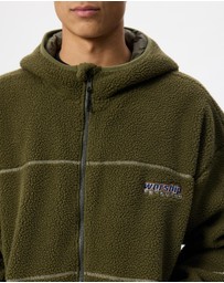 Worship - Line Stepper Hooded Sherpa Jacket