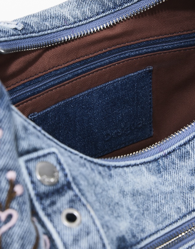 Desigual - Denim Bag Buckles
