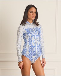 Aqua Blu Australia - Willow Lyla Rash Guard