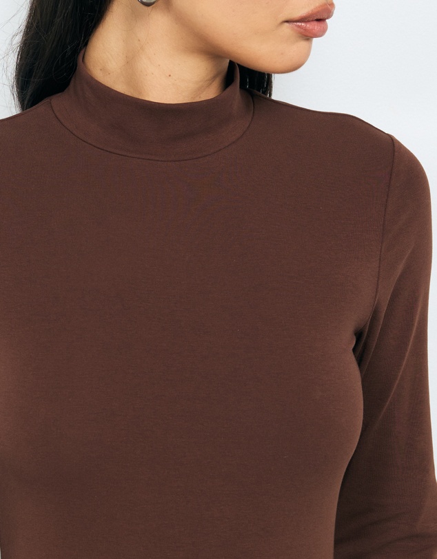 AERE - Mock Neck T-Shirt
