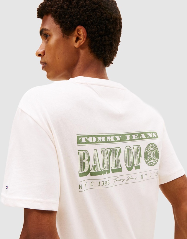 Tommy Jeans - Regular Bills Backprint Short Sleeve T-Shirt