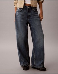 Calvin Klein Jeans - Twisted Low Rise Baggy Jeans