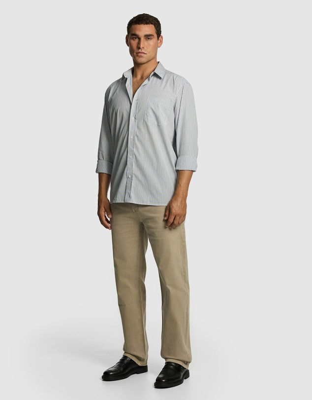yd. - Arlo Stripe Relaxed Shirt