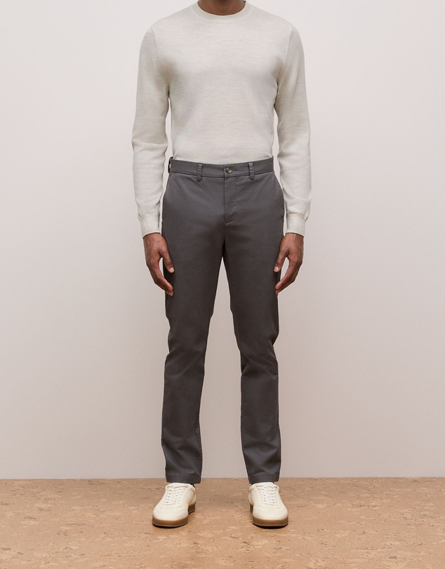 Trenery - Slim Fit Chino in Charcoal