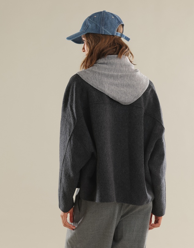 Morgan & Taylor - Katrina Triangle Scarf in Grey