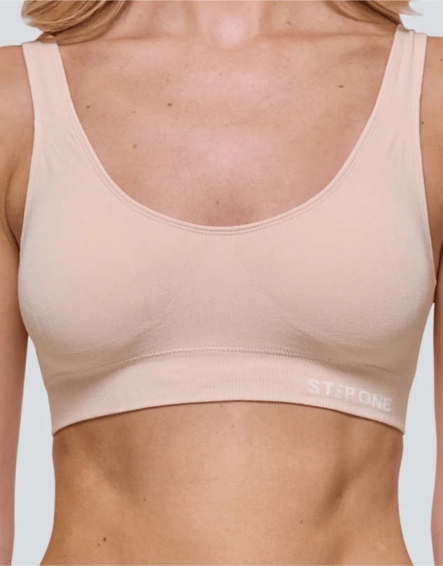 STEP ONE - Women's SmoothFit Padded Bra - Light Beige