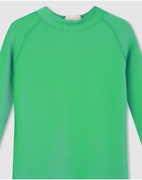 Zulu & Zephyr Mini - Mini Stripe Rib Rashie - Kids-Teens