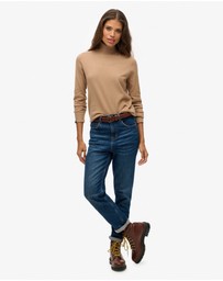 Superdry - Classic Turtle Neck Slim Fit Jumper