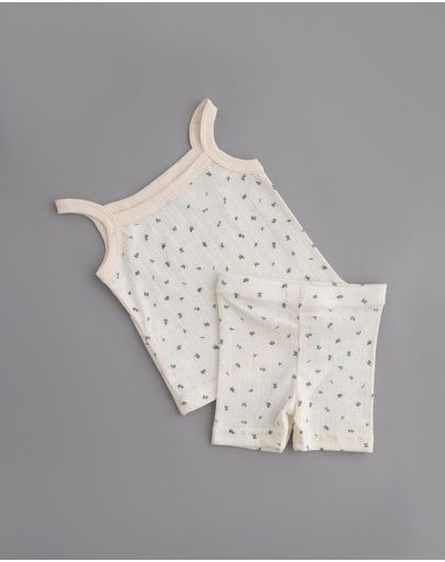 Cream Floral