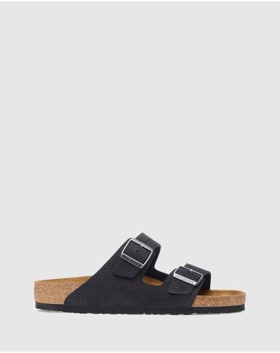Midnight  Corduroy Embossed Suede Leather