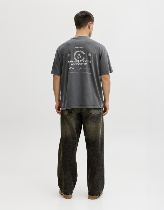 Jack & Jones - Dust Washed Back SS Crew Neck Tee