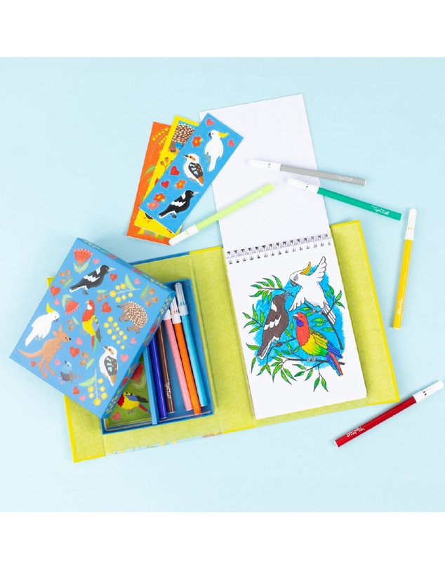 Tiger Tribe - Colouring Set Aussie Animals