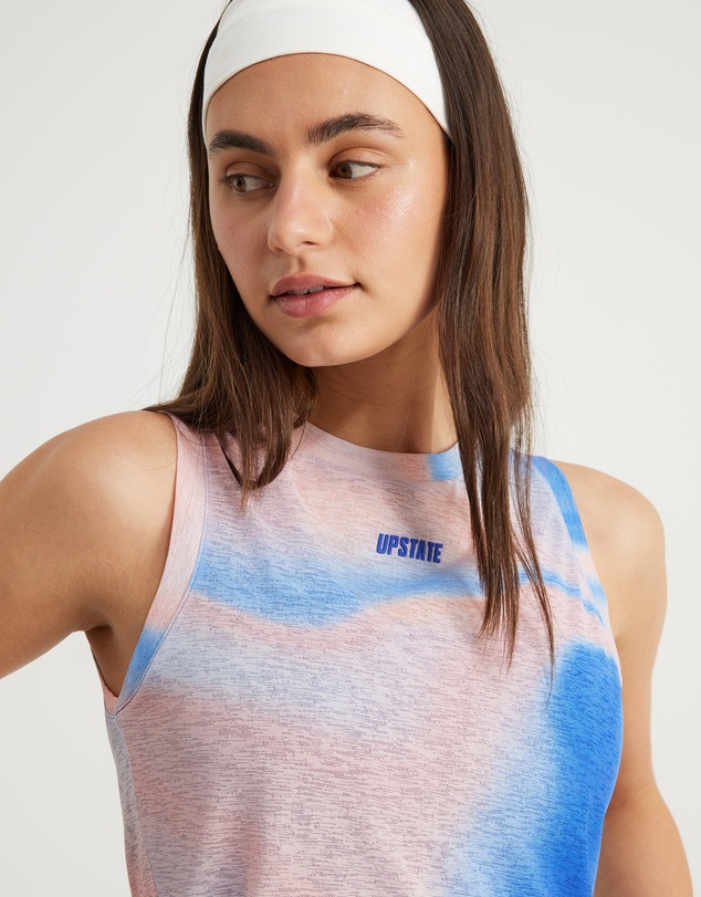 Upstate - Sheer Sport Mesh Tank - Multi