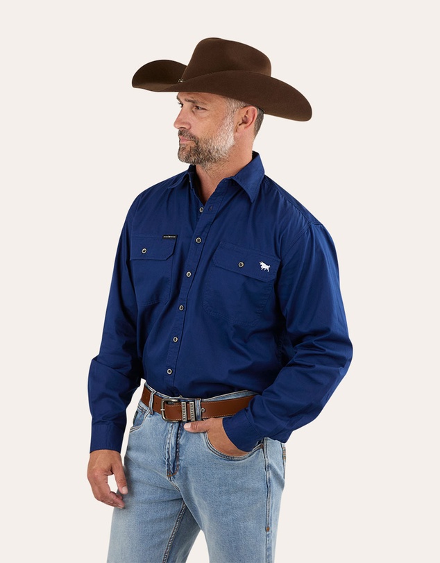 Ringers Western - King River Full Button Work Shirt