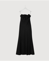Revibe - Repaired CHANCERY Jada Strapless Corset Maxi Dress - AU 12