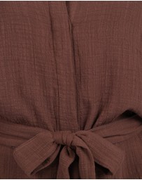 Petal & Pup - Jemmy Romper - Chocolate Brown