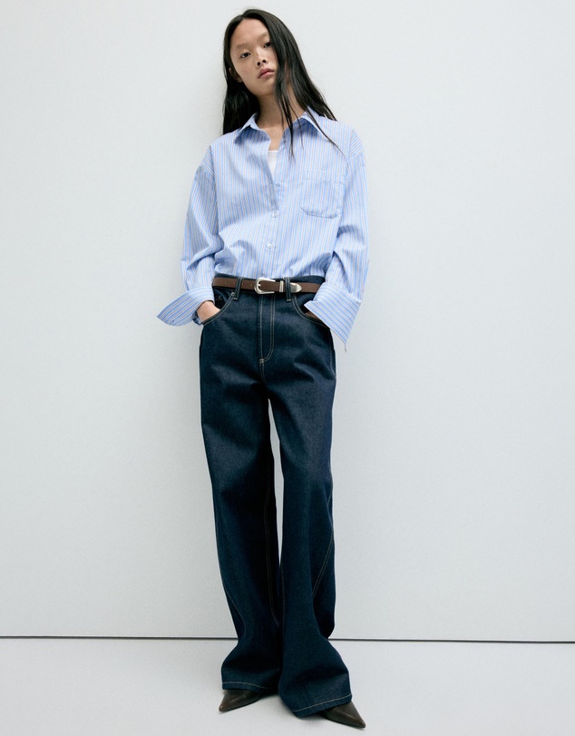M.N.G - Striped Straight Shirt