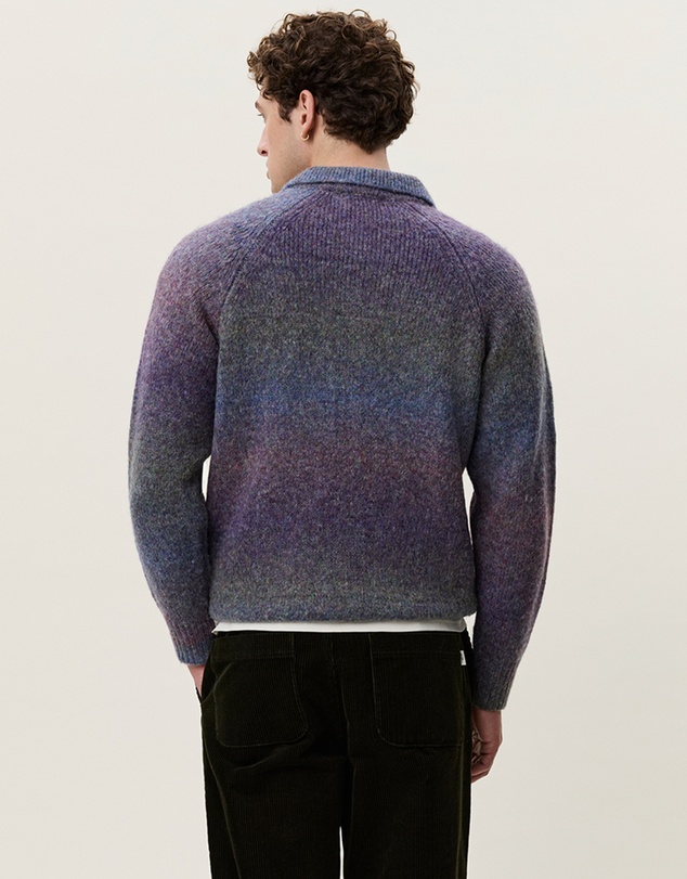 Les Deux - Gradient Knitted Polo