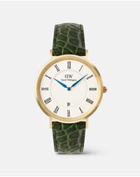 Daniel Wellington - Classic 40mm Roman Numerals Date Croc Belly