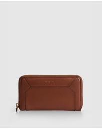Evity - Ivy Leather Medium Zip Wallet