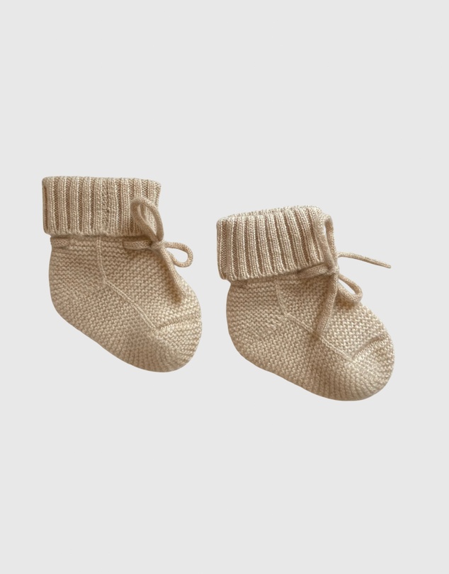 SILK MAGNOLIA - 100% Cashmere Baby Booties