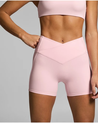Rockwear - Cross Front Mid Thigh Bike Shorts