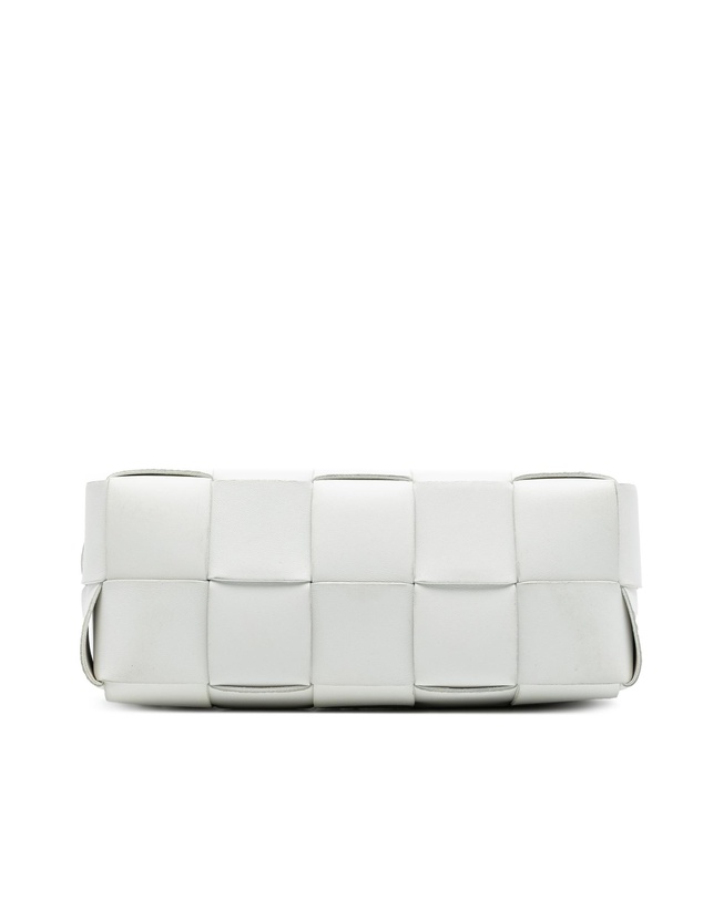 Pre-Loved by Azura Reborn - Pre-Loved Small Lambskin Intrecciato Brick Cassette