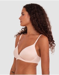 Bras N Things - Body Bliss Contour Maternity Wirefree Bra - Blush Pink