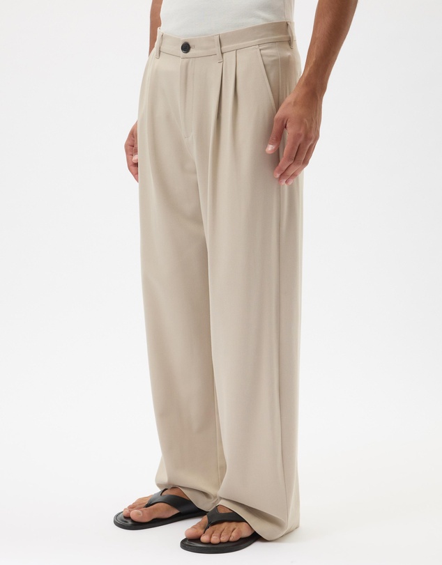 AERE - Relaxed Wide Leg Trousers