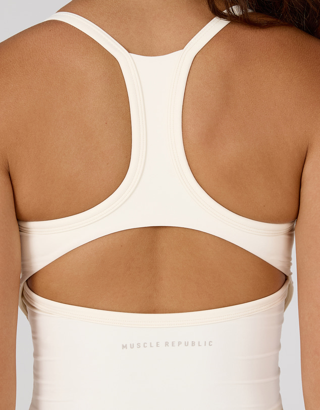 Muscle Republic - Aire Keyhole Racer Back Top