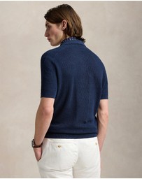 Polo Ralph Lauren - Mesh-Knit Linen SS Sweater