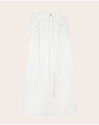IDA+S - Rosie White Wide Leg Pants