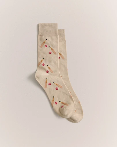 Trenery - Cricket Crew Sock in Clay