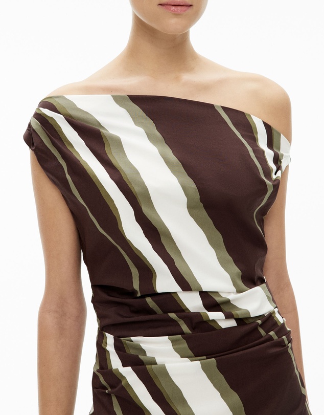 Witchery - Asymmetric Shoulder Mini Dress