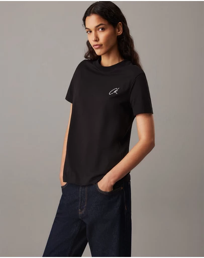 Calvin Klein Jeans - Embroidered Logo T-Shirt