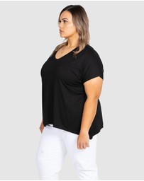 Love Your Wardrobe - Amira Extended Sleeve Swing Tee