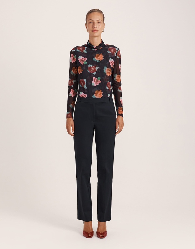 SABA - Tia Pintuck Slim Leg Pant