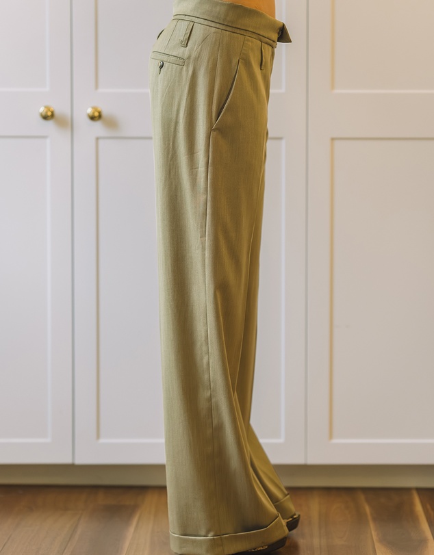 Youmsara - The Solenne Fold Trouser