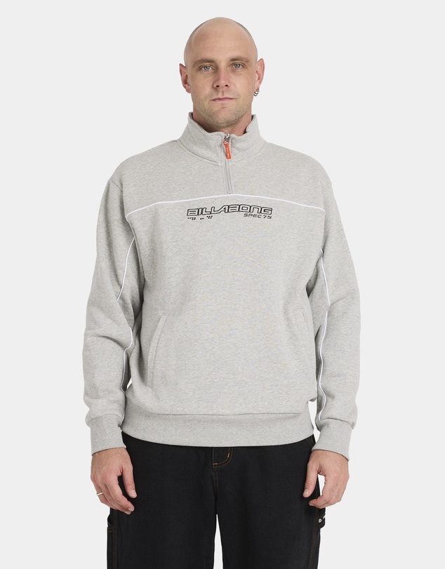 Billabong - Mens Spec 73 1/4 Zip Mock Neck Fleece Top