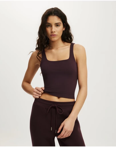 Cotton On Body Active - Ultra Soft Square Neck Tank