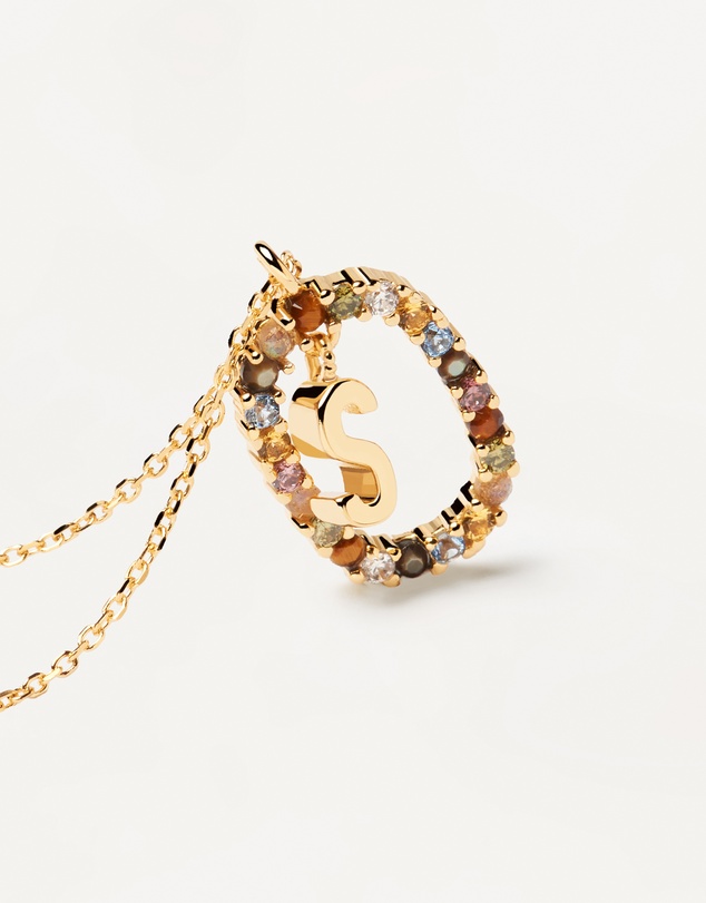 PDPAOLA - Letter S Necklace
