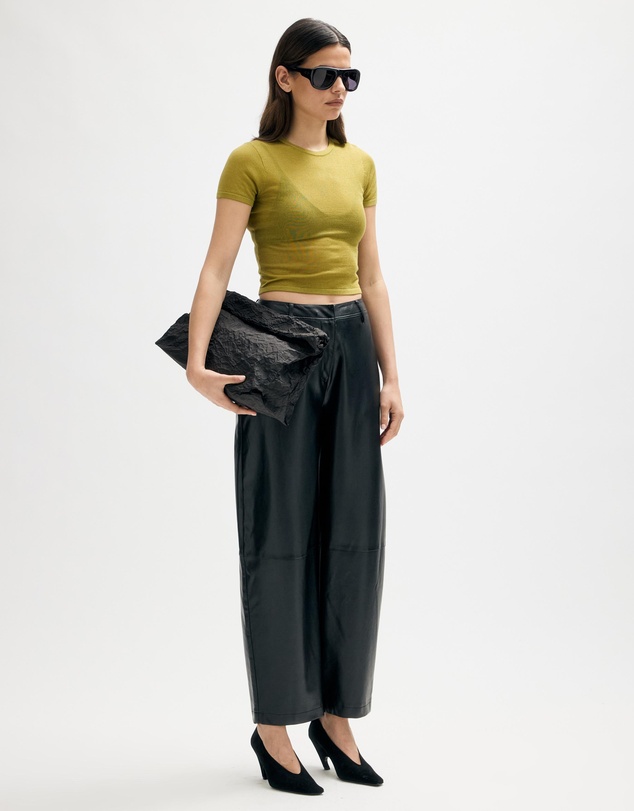 Minima Esenciales - Renna Lyocell Silk Blend Sheer Tee