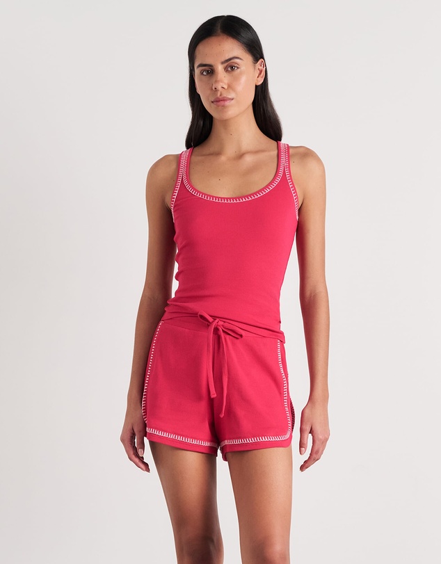 Jag - Celina Blanket Stitch Tank