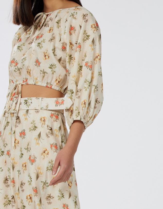 Amelius - Jardin Linen Blouse