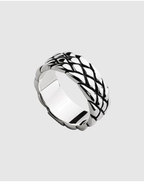 Najo - Ophidian Men's Silver Ring
