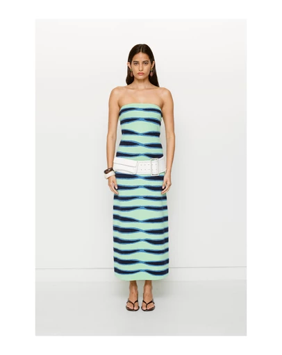 The Wolf Gang - Kazia Maxi Dress - Aquamarine